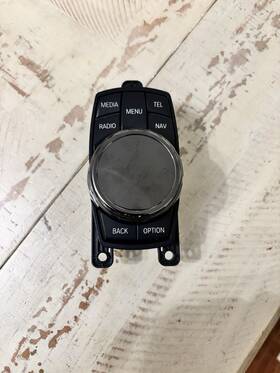 65829350725-01 Bmw 2012-2018 F01 F02 F15 X5 Ceramic Idrive Media Switch Controller Mouse Oem