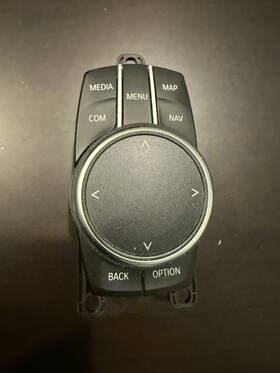 6844224-02 Bmw 2018-2022 X3 G01 Center Console Idrive Media Knob Control Switch Unit Oem