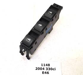 6902183 Bmw 01-06 Oem E46 M3 325ci Convertible Front Left Driver Side Window Switch