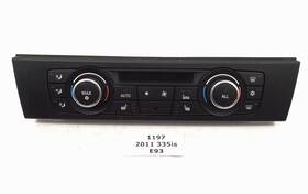 6956736 Bmw 10-13 Oem E92 E93 Ac A/c Climate Control Switch Panel Black Heated Seats
