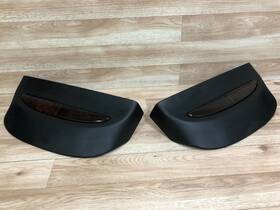 7061896 Bmw Oem E65 E66 745 750 760 Front Seat Upper Back Wood Cover Panel Trim Set
