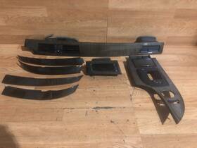 7063134 Bmw Oem E60 525 545 528 530 535 550 M5 Front Dash And Door Panel Wood Trim Set
