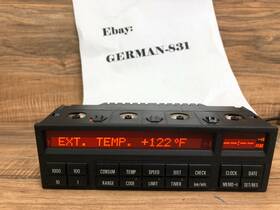 8357684 Bmw Oem E36 318 325 328 M3 18 Button On Board Computer Check Obc Display 92-99