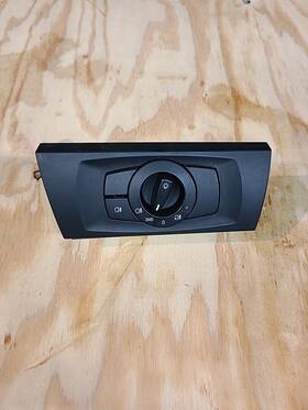 9-169-398-01 Bmw 2009-2012 328i Xdrive Dash Dimmer Headlight Fog Light Lamp Control Switch