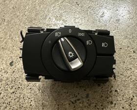 9169396 Bmw 07-13 Oem E82 E92 E90 M3 Headlight Switch Control Panel Light Module Black