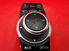 9240956 Bmw 2011 328i 335i E90 Idrive Media Controller Switch Button Oem Peeling