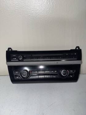 9241241-01 Bmw 11-16 5-series Ac Heat Air Climate Heated Seat Cd Player Control Lot2177