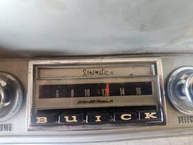 638-00347 Buick Working Sonomatic A/m Push Button Radio 7306104 1969 Special And Bezel