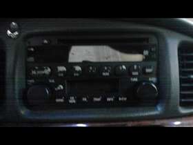 638-01527b Buick Audio Equipment Radio Opt Up0 Cassette And Cd Player Fits 03-05 Lesabre