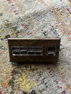 1697168 Cadillac 1976-1979 Seville Oem Master Driver Left Front Window Switch Control