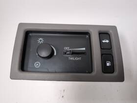 25659672 Cadillac 1999 Deville Headlight Fuel Door And Trunk Release Switch Gray