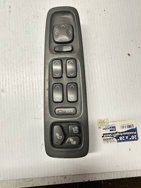 25769523 Cadillac 25714325 00-05 Deville Left Driver Master Window Switch Heated Seat B10