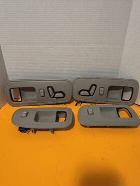 641.gm6z97 Cadillac 1998 Deville Power Lock Switches And Bezel Tan Fits 97 98 99 Font Back Set