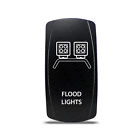 Ch4x4-flol4-w Rocker Switch Flood Lights Symbol While Led