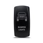 Ch4x4-jksbl-w Rocker Switch Jeep Wrangler Jk Bumper Lights Symbol White Led