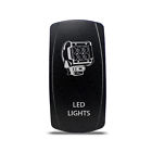 Ch4x4-lel3-a Rocker Switch Led Lights Symbol Amber