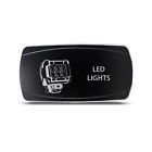 Ch4x4-lel3h-a Rocker Switch Led Lights Symbol Horizontal Amber