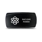 Ch4x4-nucpwh-w Rocker Switch Nuclear Power Symbol Horizontal White Led