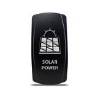 Ch4x4-solpw-a Rocker Switch Solar Power Symbol Amber Led