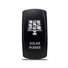 Ch4x4-solpw2-a Rocker Switch Solar Power Symbol Amber Led