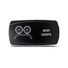 Ch4x4-spolh3-w Rocker Switch Spot Lights Symbol Horizontal While Led
