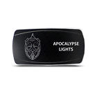 Ch4x4-zombapoh4-a Rocker Switch Apocalypse Lights Symbol Horizontal Amber Led