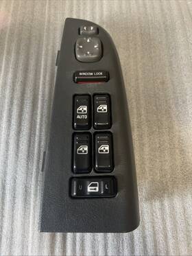 208317 Chevrolet 99-02 Suburban Yukon Silverado Master Window Control Switch Trim Bezel Gray