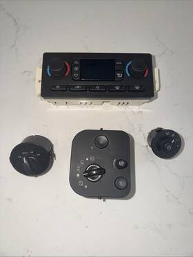 Chevrolet Hls-3915 02-09 Chevy Trailblazer Rainier Envoy Bravada Climate Control Headlight Switches