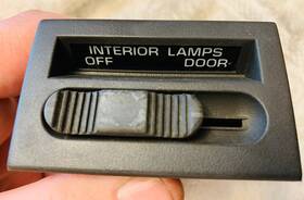 15638279 Chevrolet/indak 1992-1995 Chevy Astro Gmc Safari Oem Interior Lamps Light Switch Module