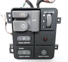 15719862 Chevy 1995 1996 1997 S10 Blazer Jimmy Headlight Switch Rear Defog Wiper Oem V66