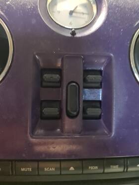 Chrysler 641-00132 2001 Pt Cruiser Driver Left Door Master Power Window Switch B7s25