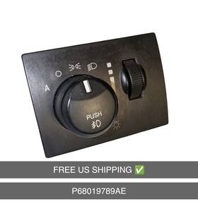 P68019789ae Chrysler Oem 2004-2011 300 Touring Headlamp Dimmer Switch
