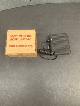 5566-2 Citroen Foot Control Model #5566-2 - Untested