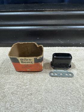 1116908 Delco-remy 1 Rare Vintage Nos Oem 1955 56 Cadillac 12 Volt Horn Relay Switch