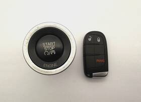 68207000ab Dodge Oem 11-22 Charger Keyless Ignition Push Start Stop Button Switch Smart Key