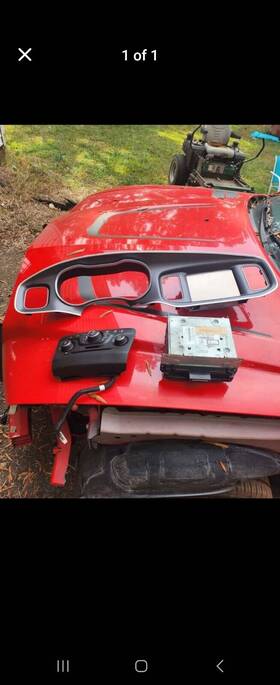 05091038ag Dodge Oem 2011 - 2014 Charger Cluster Radio Bezel Navigation Rb5 Screen Climate Set