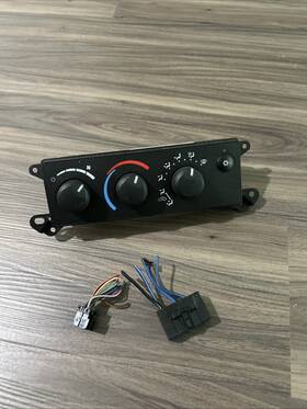 P55056568ad Dodge Ram Dakota Manual Climate Control Panel Temperature Unit 2005-2008 Oem