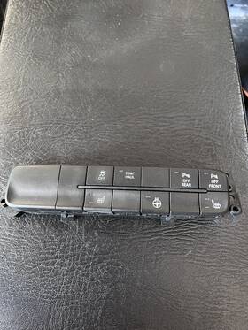 P68247634aa Dodge 2013 - 2018 Ram 1500 Traction Off Tow Haul Heated Seat Switch 68247634aa
