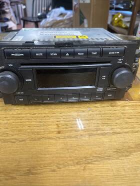 Po5091710af Dodge Truck Audio Equipment Radio Receiver Am-fm Cd Player Fits 05-07 Dakota Works