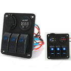 Elu139458 Matcc Gang Panel Led Rocker Switch Usb Power 6926646060663