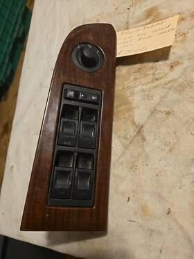 P04602342af Factory 2005 2006 Jeep Grand Cherokee Driver Master Power Window Switch Woodgrain Brown