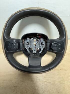 462257-w37 Fiat 2014-2017 500l Driver Steering Wheel With Multifunctional Switch Oem
