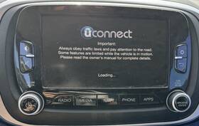 6434c-be2812 Fiat 2015 500 Navigation Xm Am Fm Radio Receiver Oem