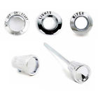 Fm-bw026a Fm-bh035a Fm-bh035 Fm-bi023a Fm-bw026 Acp Mustang Dash Ignition Wiper Headlight Knob And Bezel Kit