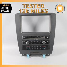 Ar3z-6304302-ba Ford 1012707534 11-14 Mustang Shelby Gt500 A/c Climate Head Unit Radio Control Panel Oem
