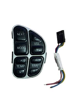 3w1f-18c844-ba Ford 2002-2004 Lincoln Mercury Premium Hvac / Radio Switch Oem- Metallic Trim
