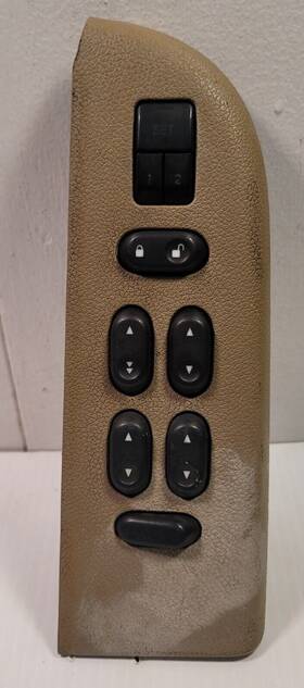 6l1414a564baw Ford 2003-2006 Expedition Master Power Window Switch Tan Oem 04 05