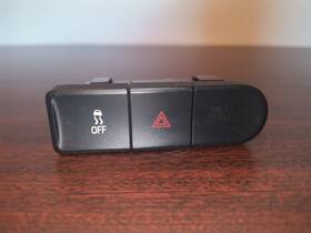 7t4t-13d734-bdw Ford 7t4t-13d734 2007-2010 Edge Dash Traction Hazard Control Switch Oem