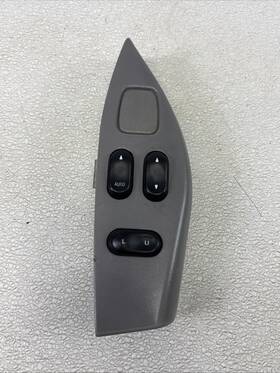 Ford Ai65-14a335-bfw 97-01 F-150 Driver Side Master Window Switch W Bezel Oem Gray