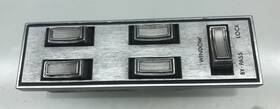 C8vb-14527-f Ford 1968 Lincoln Master Window Switch Assembly And Bezel Used
